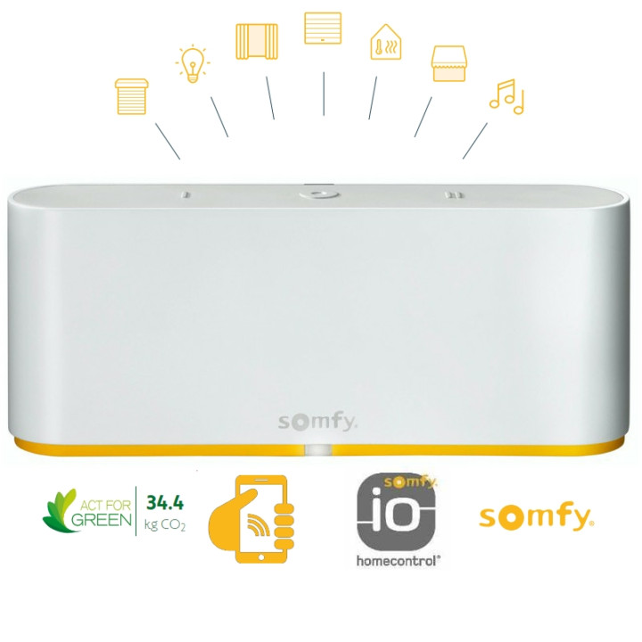 La box domotique de Somfy compatible avec la Station météo Netatmo
